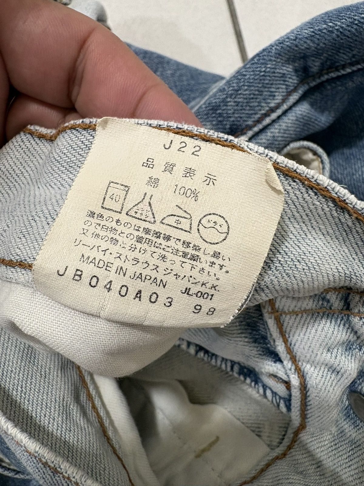 Levi's Vintage Clothing Vintage levi’s jeans Size US 27 - 8 Thumbnail