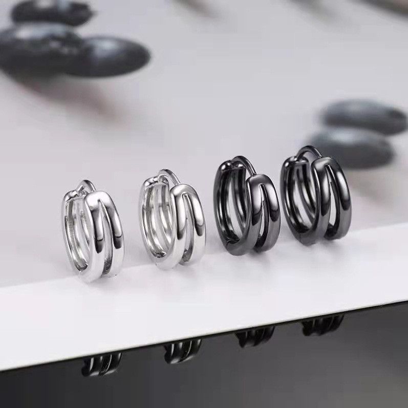 Jewelry Matchless Earrings One Pairs Chrome Jewelry Size ONE SIZE - 2 Thumbnail