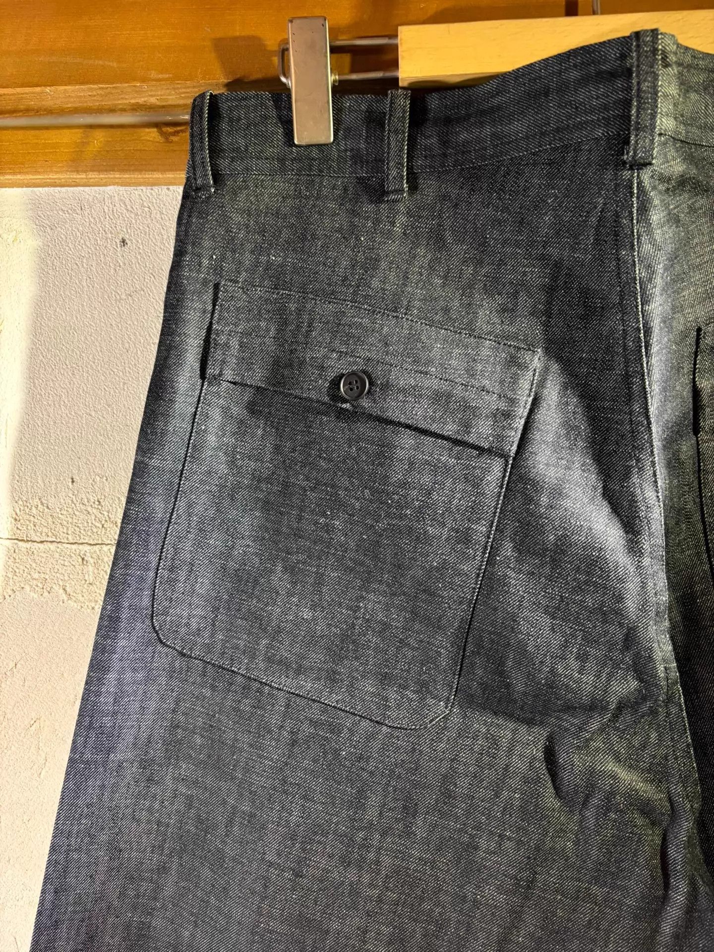 Other O-project Wide-Leg Denim Jeans Deep Blue Size M Size US 32 / EU 48 - 7 Thumbnail
