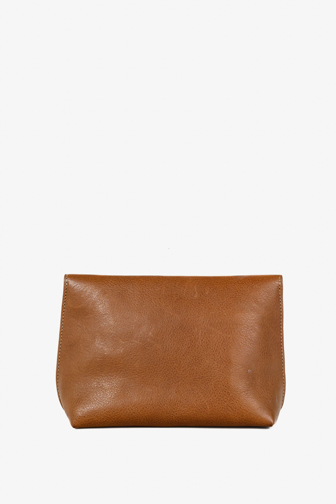 Mulberry Mulberry Darley Cosmetic Pouch Brown Oak Small Classic Grain Size ONE SIZE - 4 Thumbnail