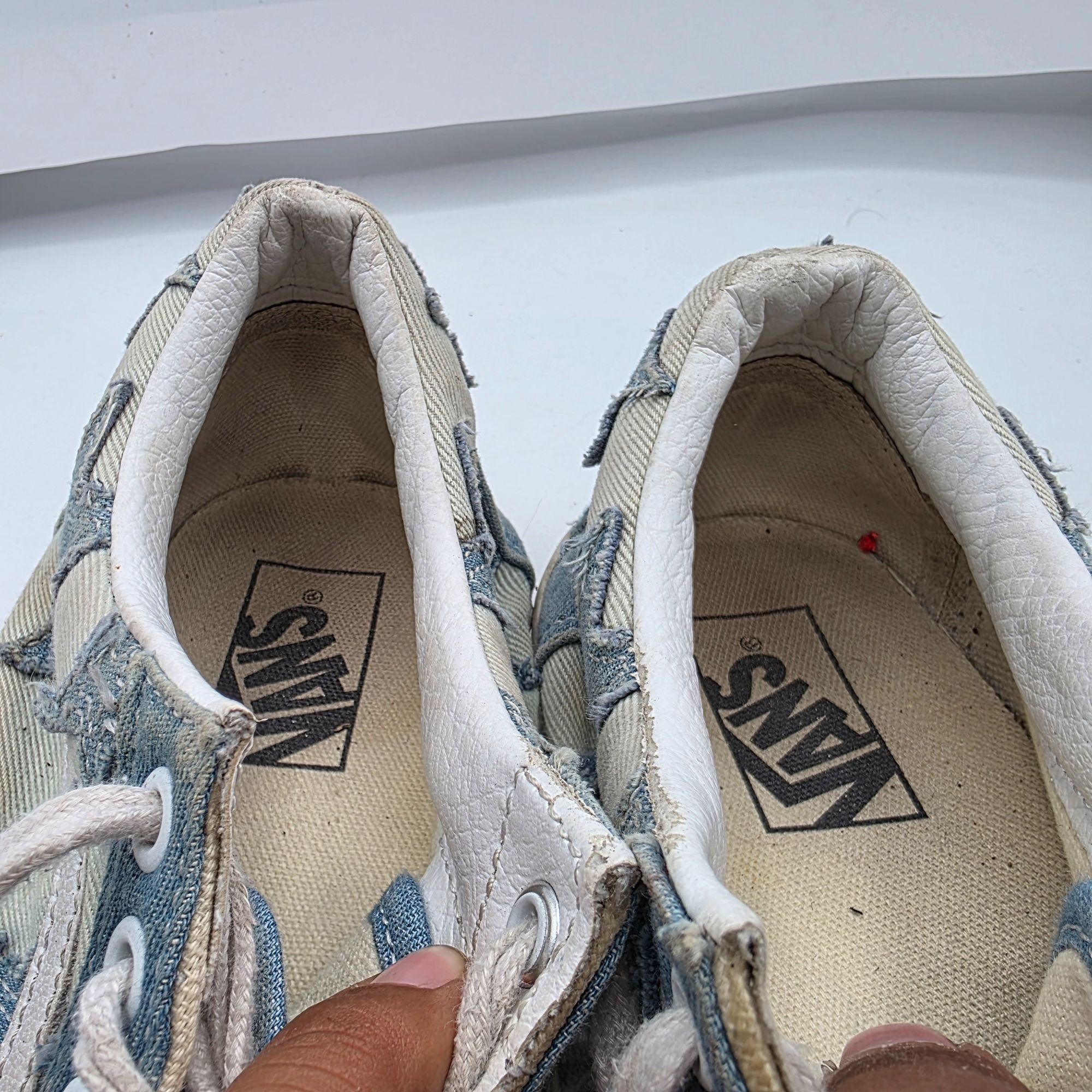 Vans Vans Old Skool Starry Night Denim Womens Size 10 Blue Casual Size US 10 / IT 40 - 7 Thumbnail