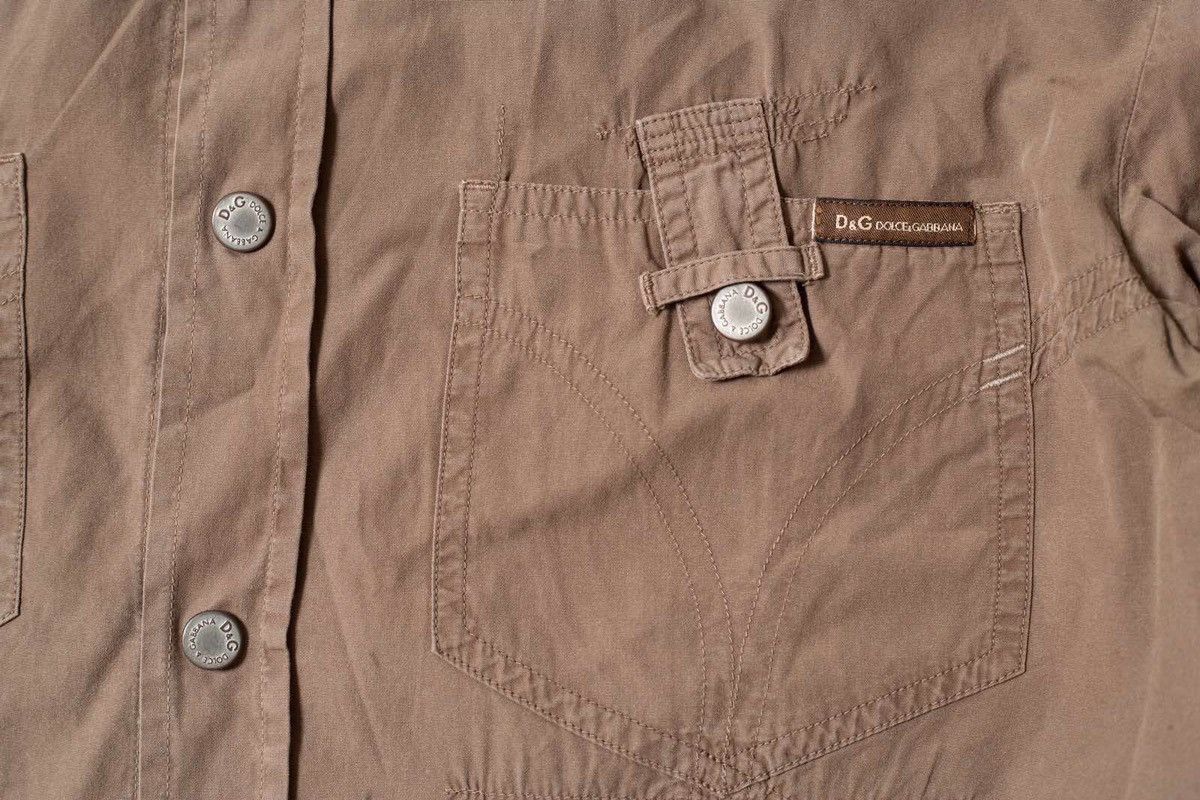 Dolce & Gabbana Dolce & Gabbana Military Shirt Size US L / EU 52-54 / 3 - 6 Thumbnail
