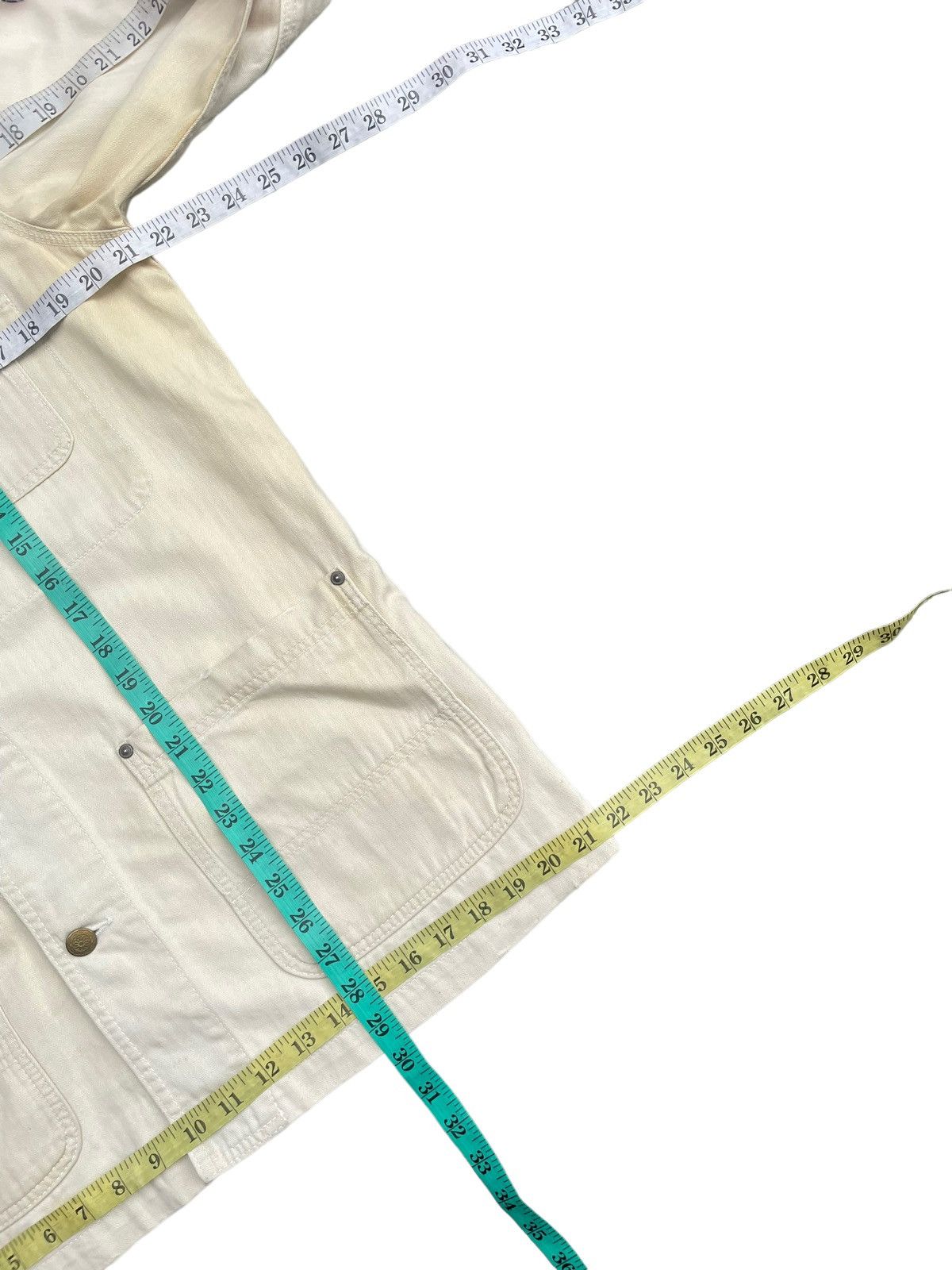 Japanese Brand Takeo Kikuchi Herringbone Twill Chore Jacket Size US M / EU 48-50 / 2 - 17 Thumbnail