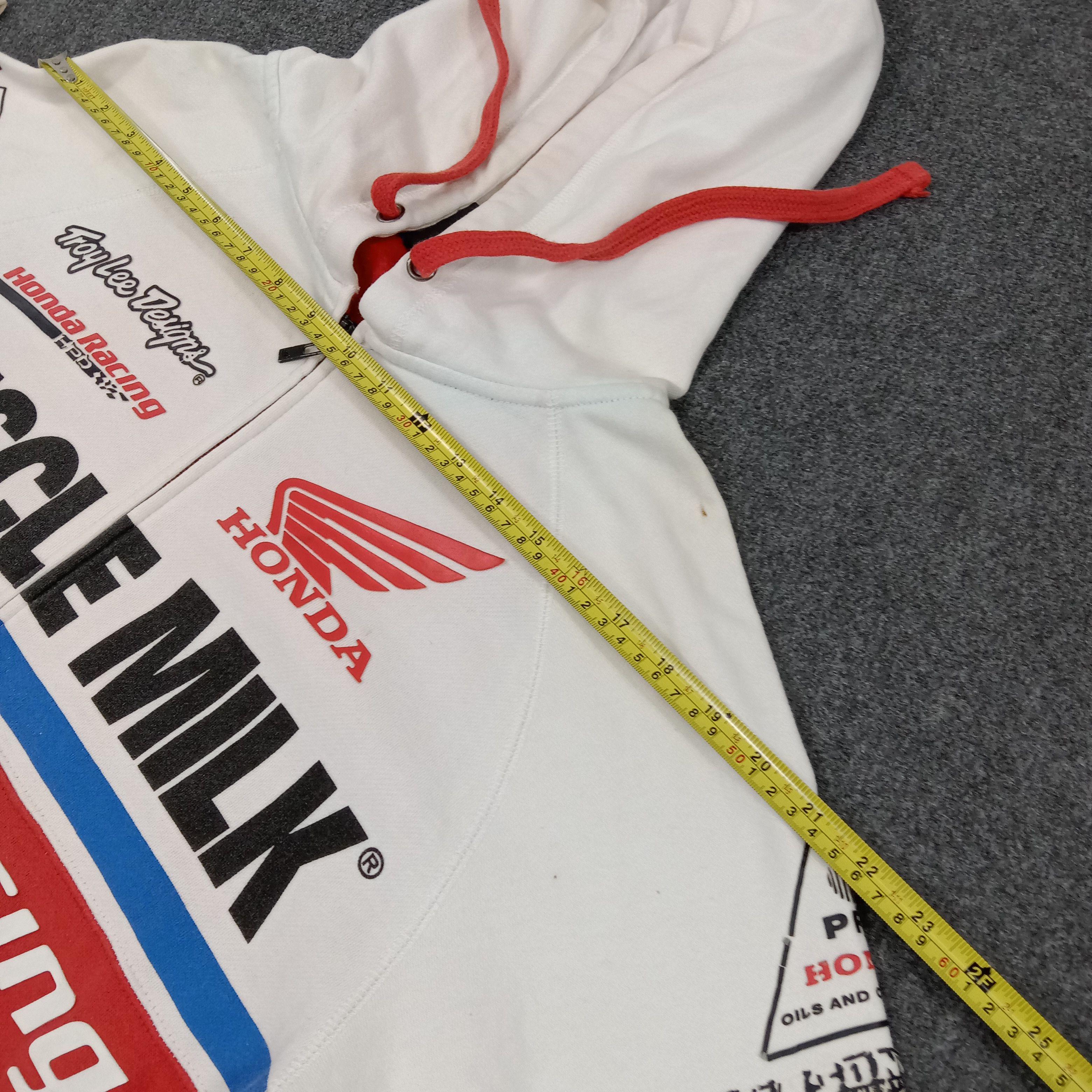 Honda × Vintage Honda Muscle Milk Racing Team Hoodies Jacket Size US M / EU 48-50 / 2 - 7 Thumbnail
