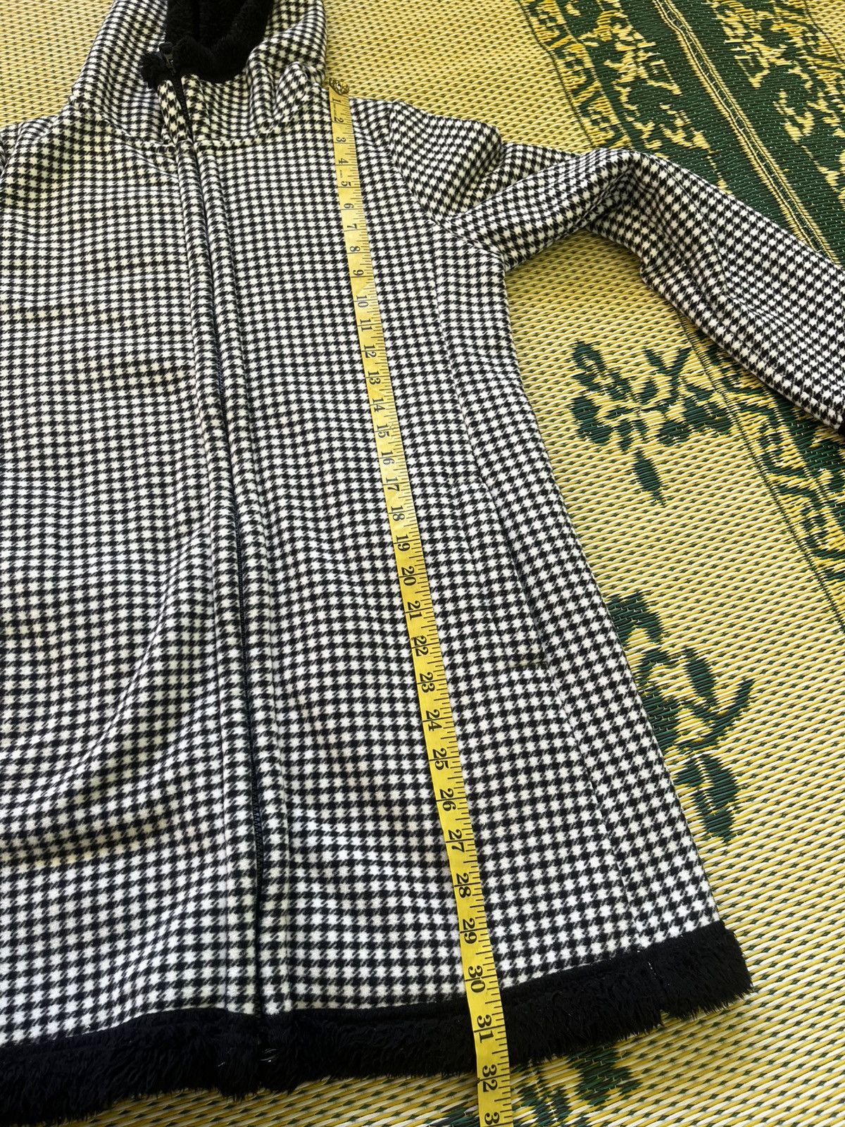 Uniqlo Uniqlo Houndstooth Hooded Fleece Coat Jacket Size M / US 6-8 / IT 42-44 - 14 Thumbnail