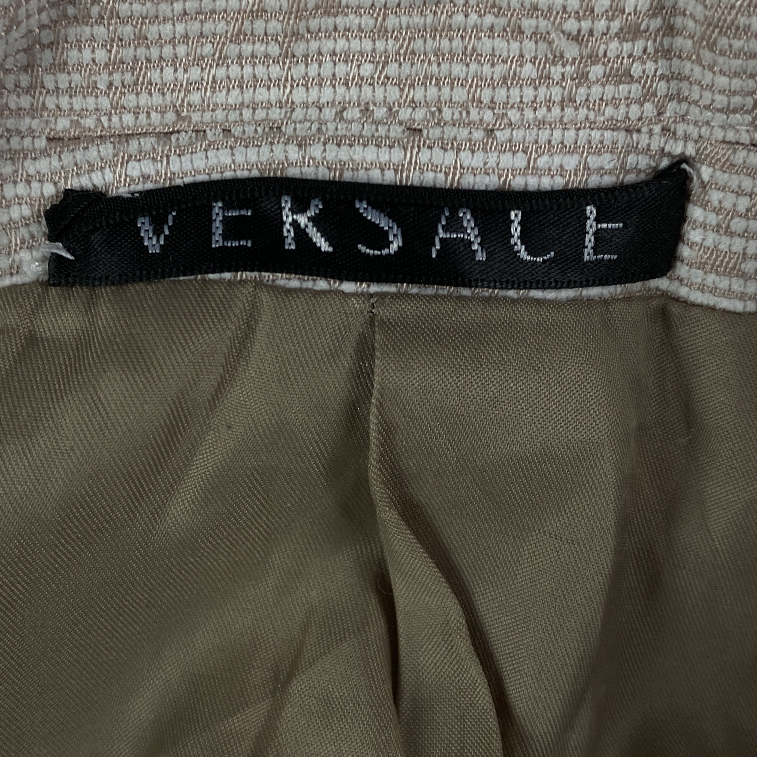 Versace × Versace Jeans Couture × Vintage Men’s Blazer Jacket Versace Two Button Size 52 Size 52R - 5 Thumbnail