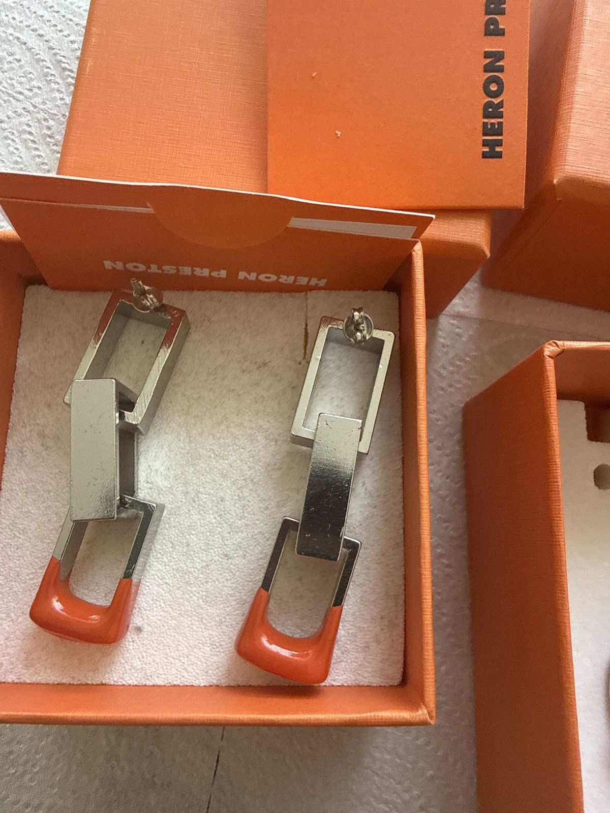 Heron Preston Luxury Heron Preston earings Size ONE SIZE - 1 Thumbnail