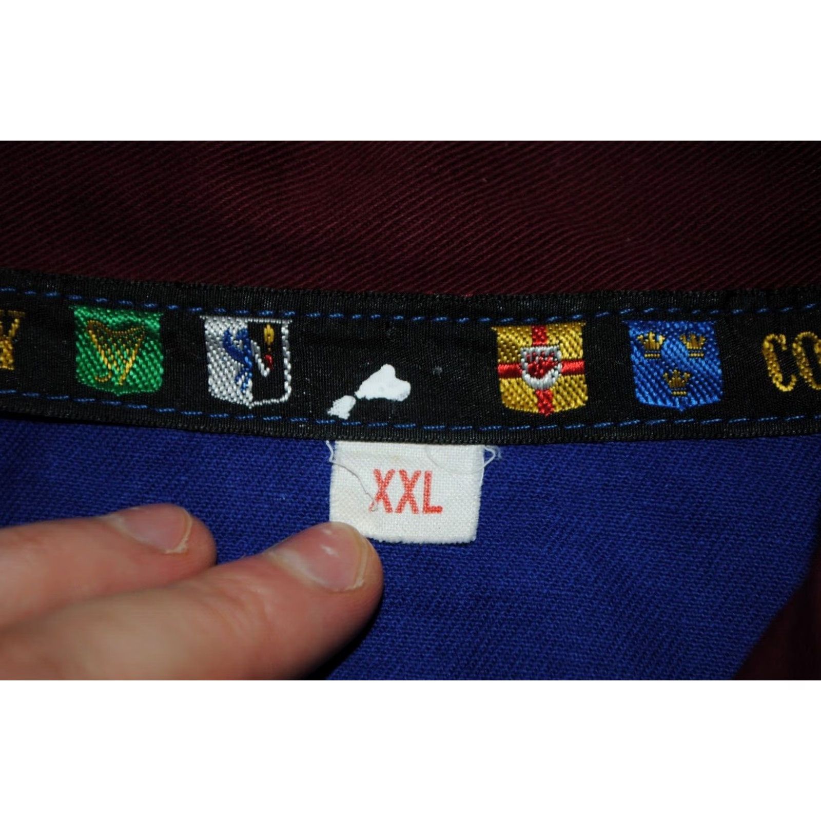 Vintage VINTAGE COBHAM RUGBY FOOTBALL CLUB ANORAK JACKET BLUE MENS SIZE XXL 80s 90s TOP Size US XXL / EU 58 / 5 - 2 Thumbnail