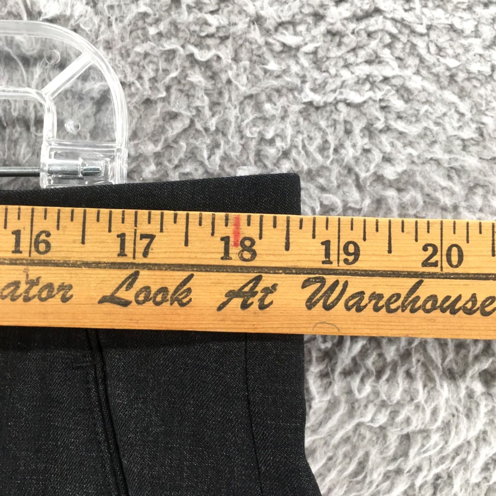 Banana Republic Banana Republic Pants Mens 36 Regular Straight Chino Dress Wool Gray Zip Fly Mid Rise Blackout? Size US 36 / EU 52 - 5 Thumbnail