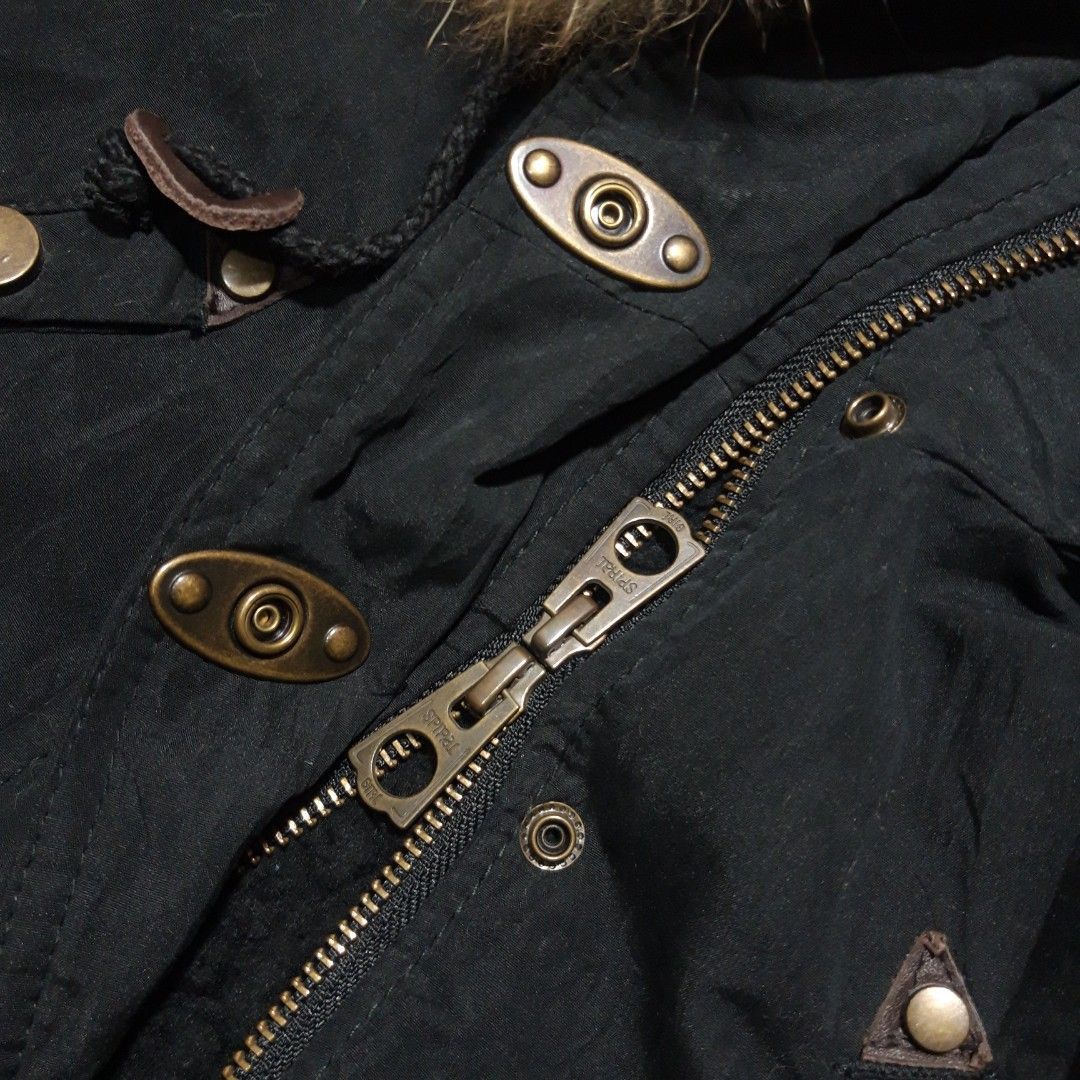 If Six Was Nine × Japanese Brand × Le Grande Bleu (L.G.B.) Japanese ghotic punk Raccoon Fur jacket Size US L / EU 52-54 / 3 - 5 Thumbnail