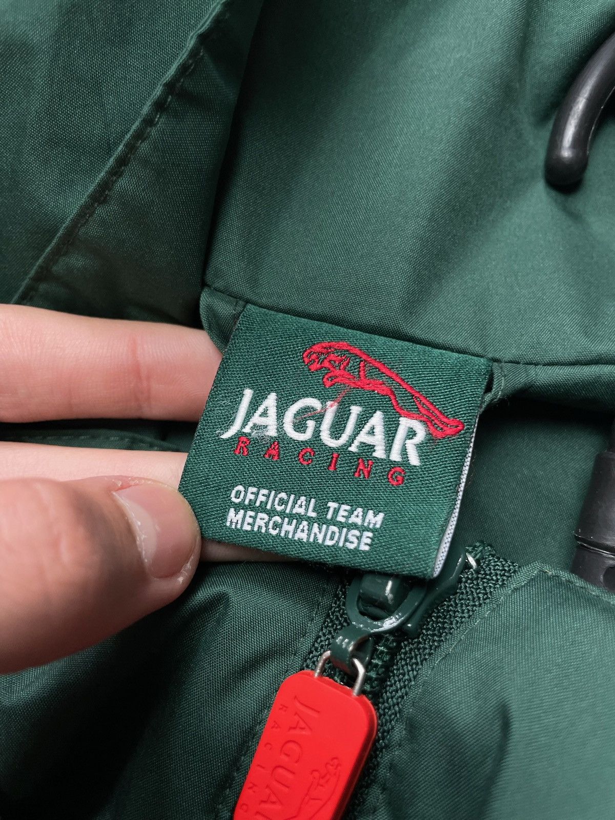 Vintage Vintage Jaguar racing jacket green logo size L Size US L / EU 52-54 / 3 - 5 Thumbnail