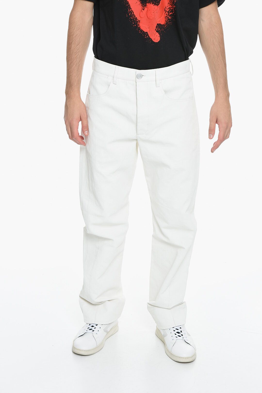 image of Jil Sander Og1Mm1223 Denim In White, Men's (Size 34)