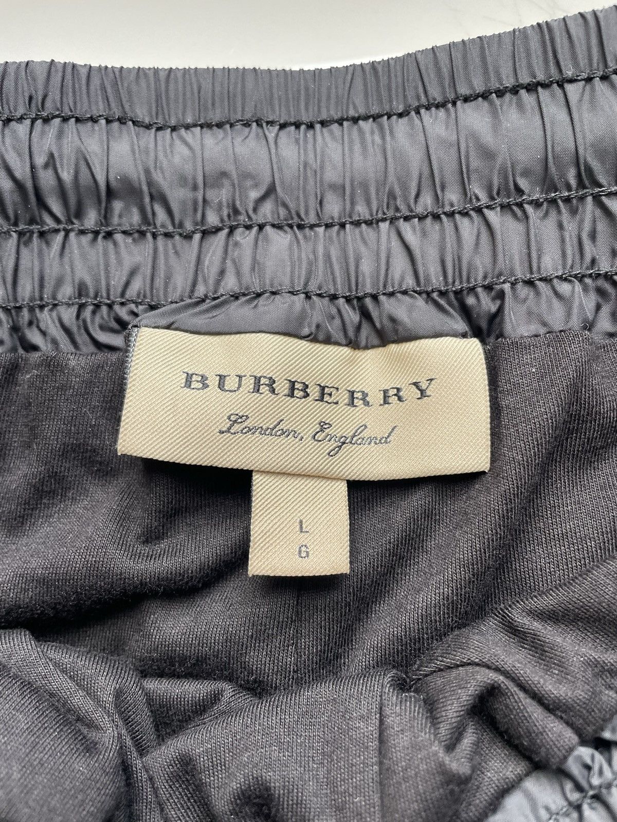Burberry Burberry nylon jogger big logo rare pants Size US 35 - 8 Thumbnail
