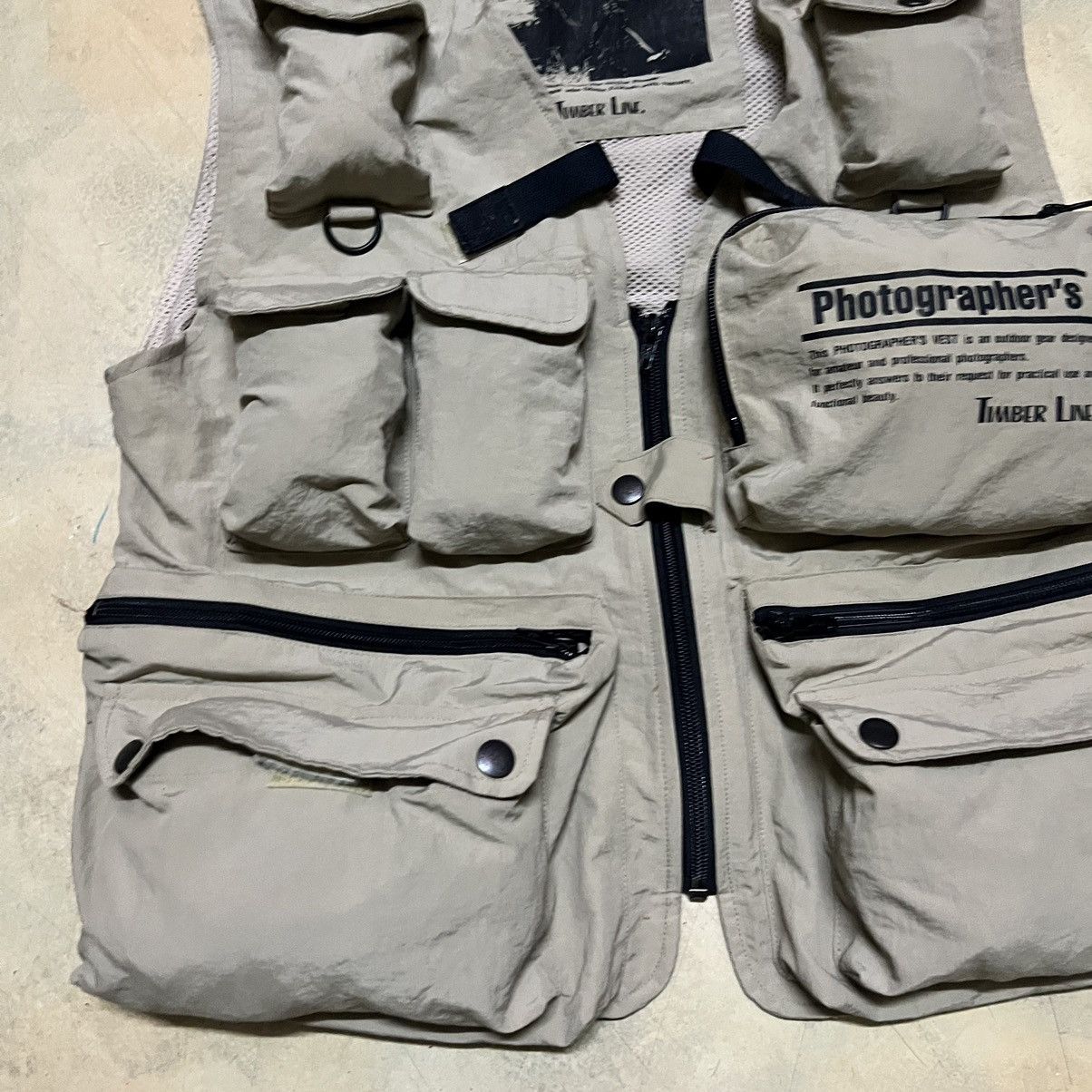 Other Multipockets Tactical Style Vest For Outdoor Size US M / EU 48-50 / 2 - 4 Thumbnail