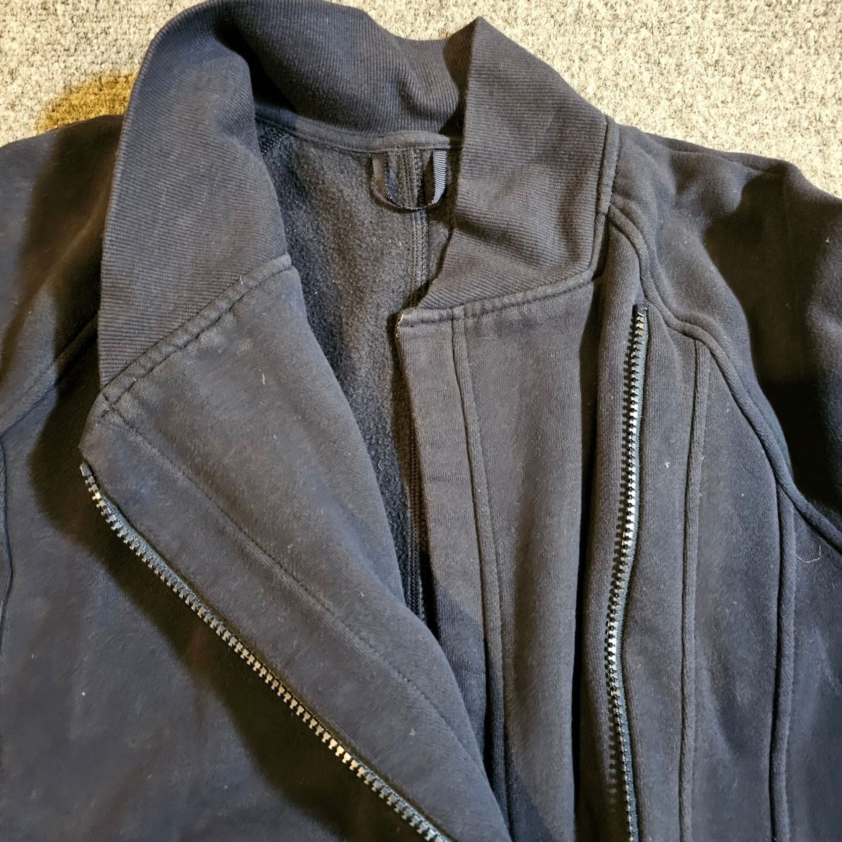 Lululemon Lululemon Jacket Womens 4 Black Back To Wrap It Sweatshirt Full Zip Casual Size S / US 4 / IT 40 - 7 Thumbnail