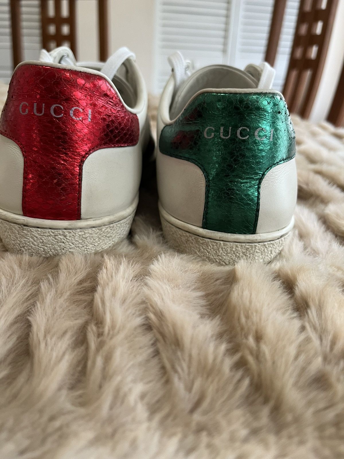 Gucci Gucci Ace Rooster Sneaker Size US 8 / IT 38 - 4 Thumbnail