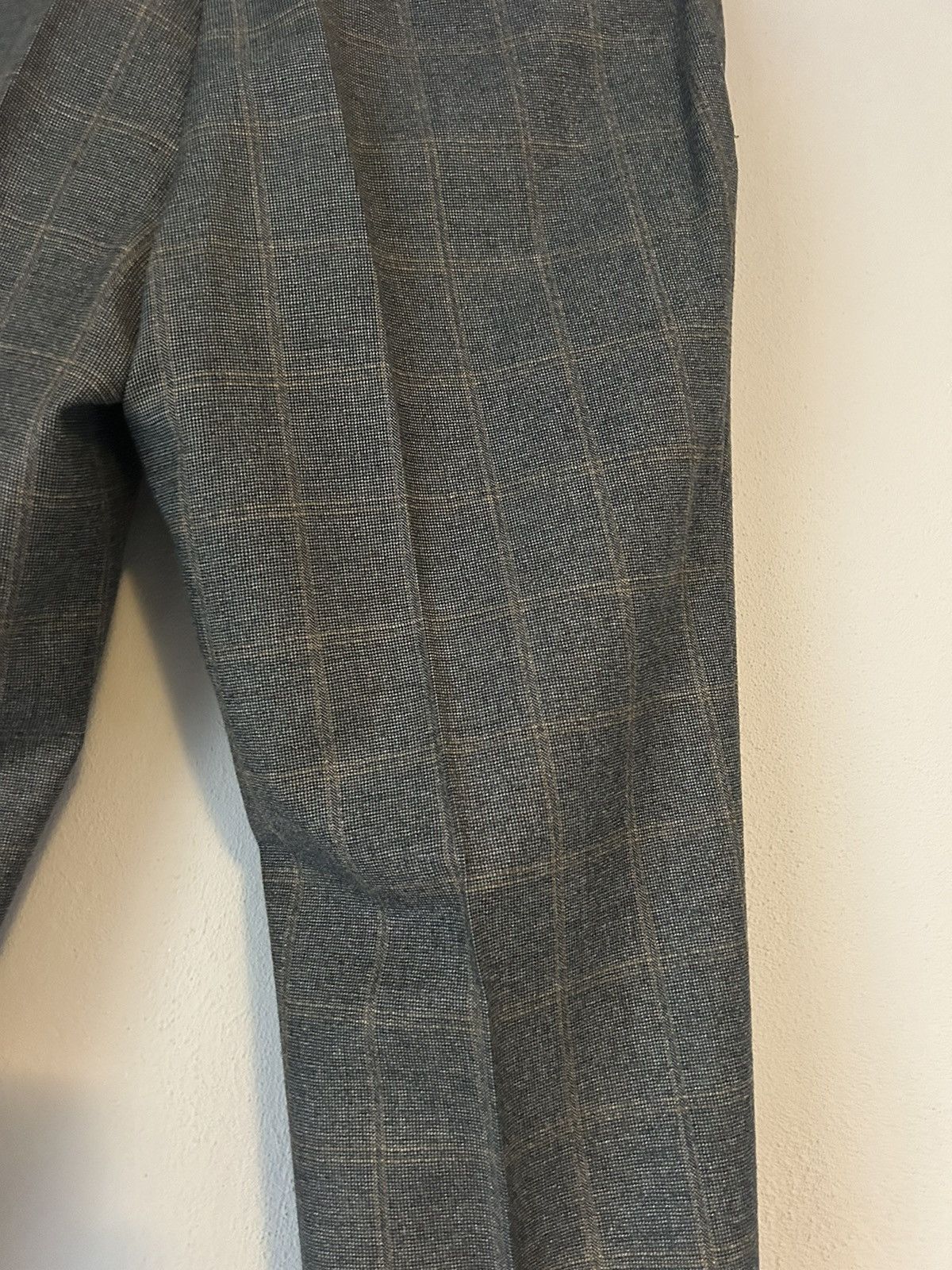Valentino AW2008 Checkered Gray Wool Pants Size US 36 / EU 52 - 14 Thumbnail