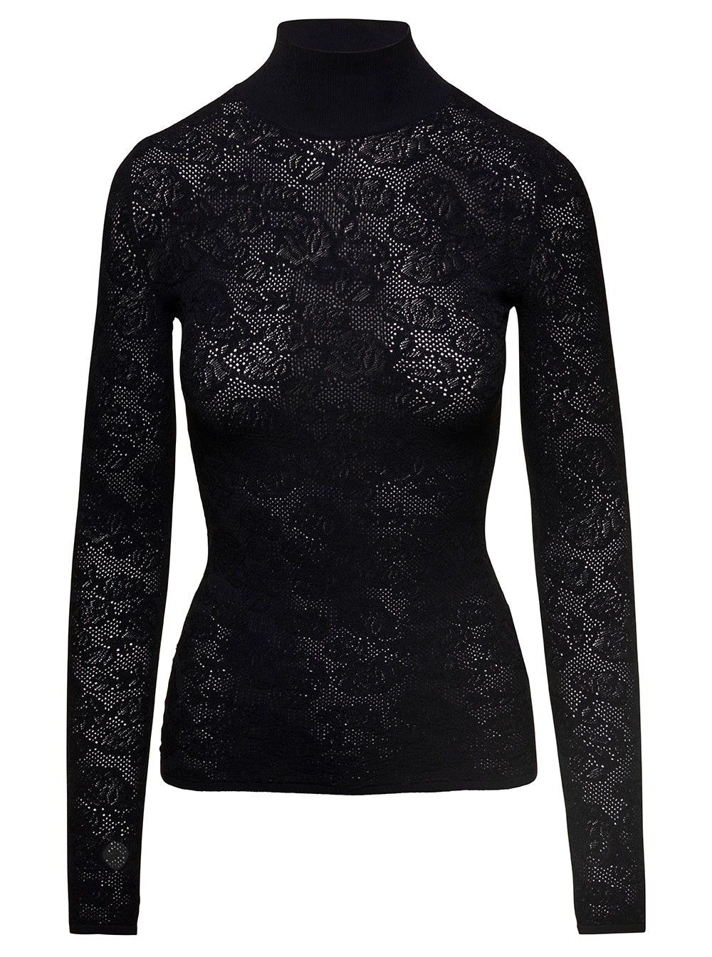 Fendi o1s1wg110225 Top in Black Size M / US 6-8 / IT 42-44 - 1 Thumbnail