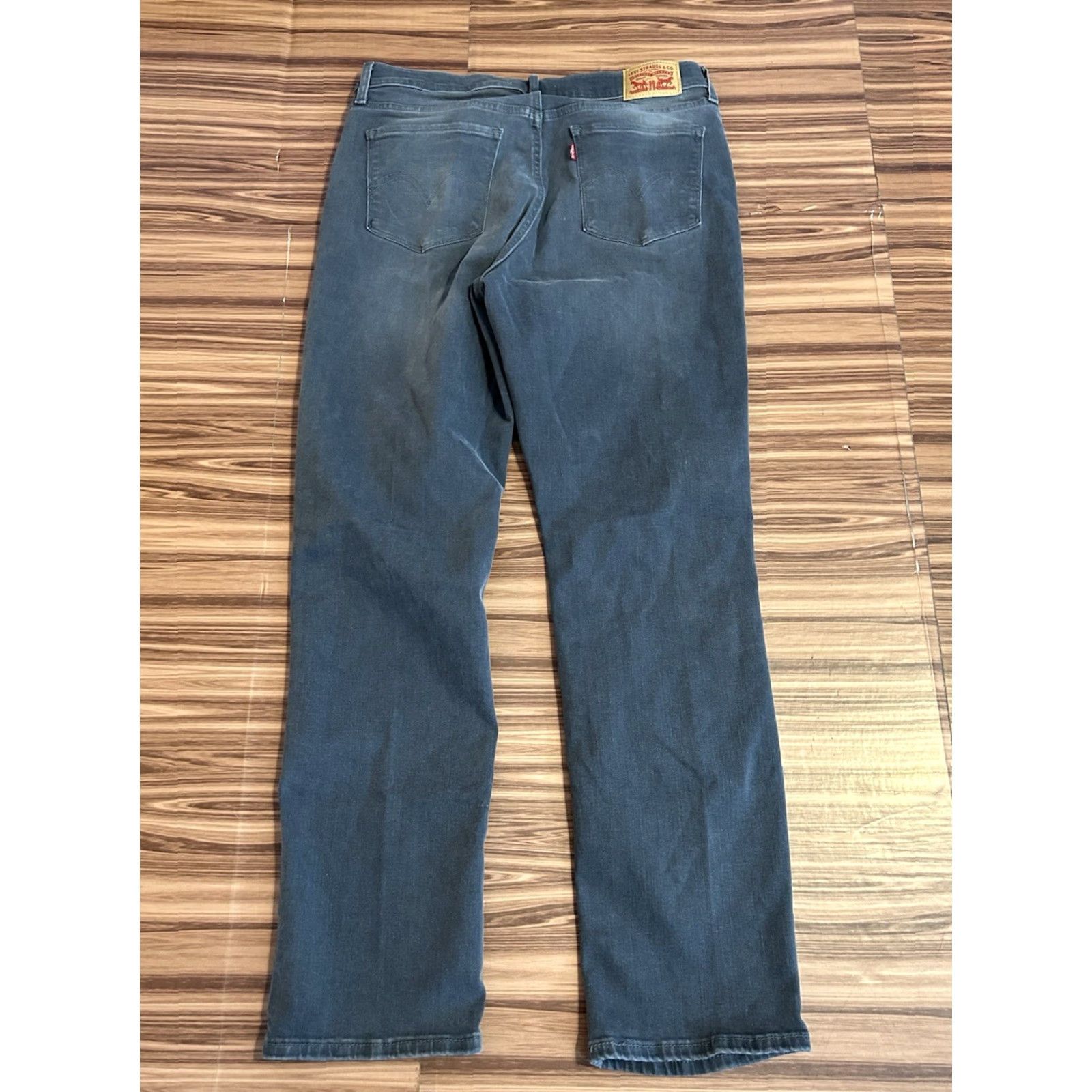 Levi's Womens Levi's Classic Straight Jeans Gray Denim size 10 (30x30) Size 32" / US 10 / IT 46 - 2 Thumbnail
