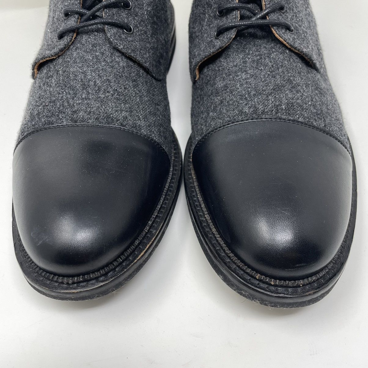 TAFT Taft Jack Boots Size 48 Gray Wool Black Leather Size US 15 / EU 48 - 9 Thumbnail
