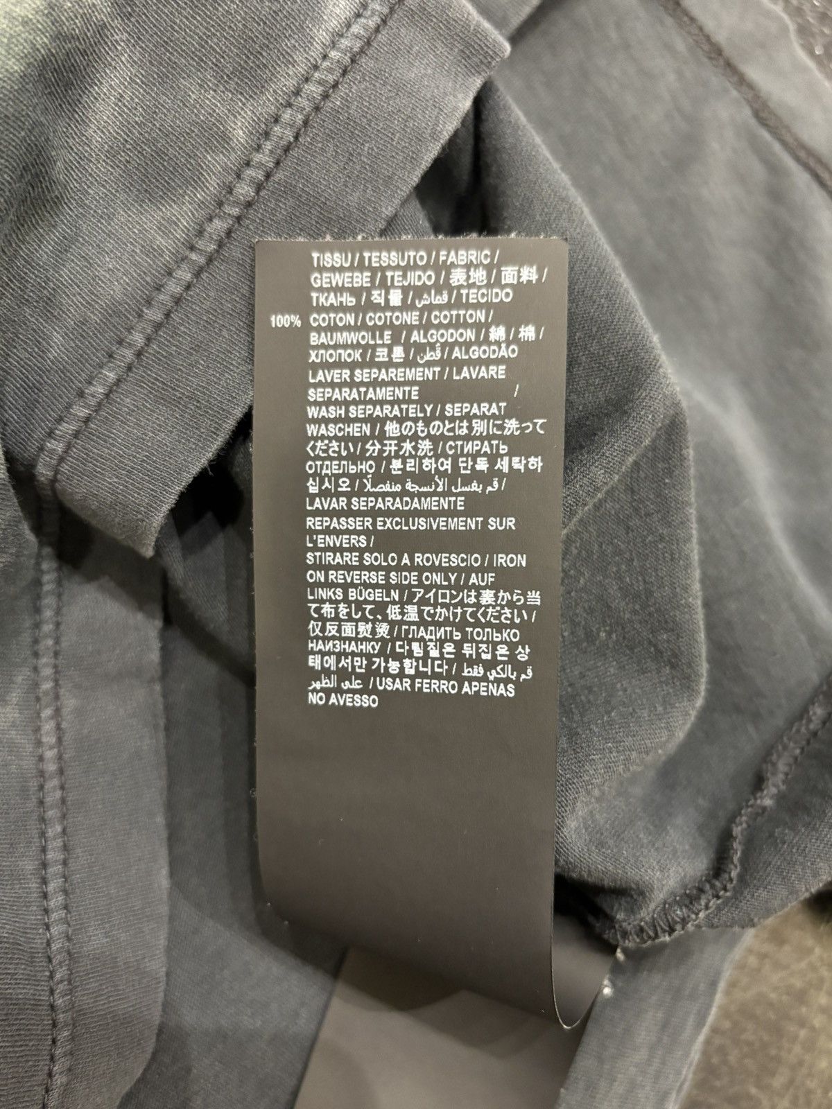 Saint Laurent Paris Saint Laurent Paris Archive Logo Tie Dye Tee Size US XL / EU 56 / 4 - 5 Thumbnail