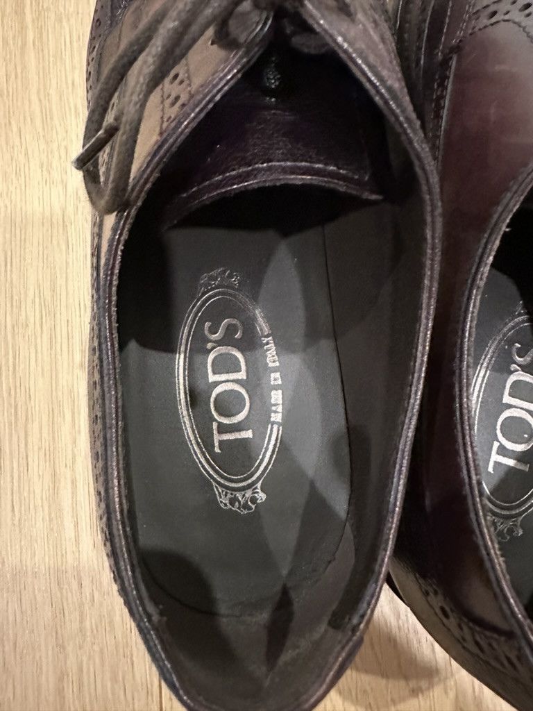 Tod's Two Tone Tod's Dress Shoes Size US 8.5 / EU 41-42 - 6 Thumbnail
