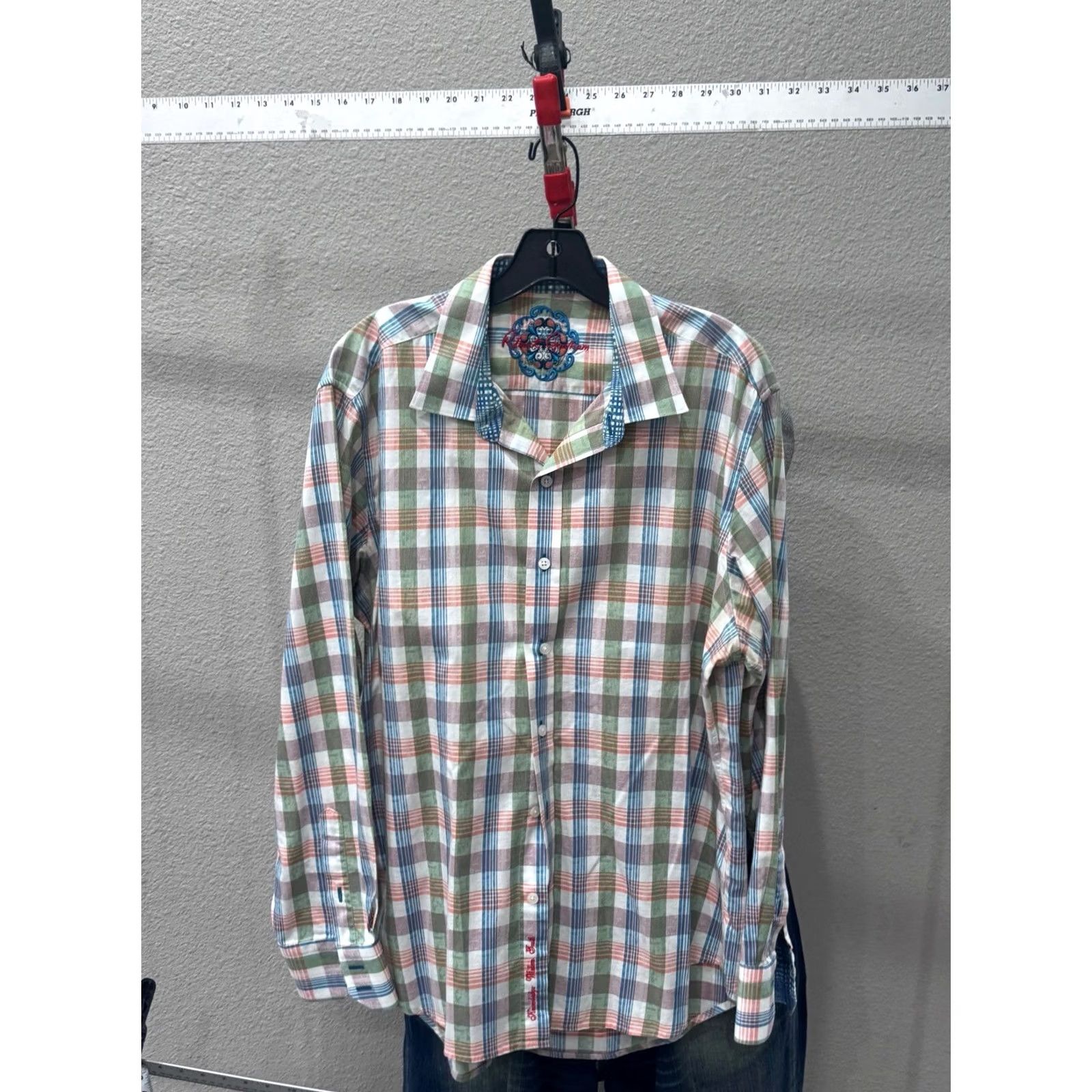 Robert Graham Robert Graham Plaid LONG SLEEVE SHIRT Large L Multicolor Men’s 16.5 x 34/35 Shirt Size US L / EU 52-54 / 3 - 3 Thumbnail