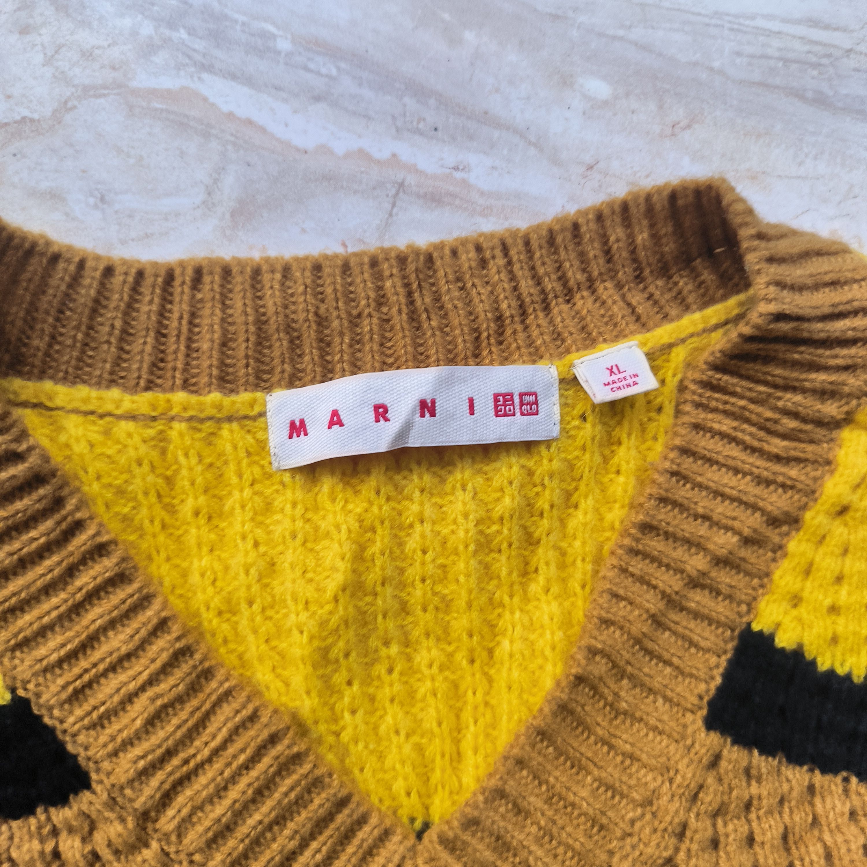 Marni × Uniqlo Uniqlo Marni Knitt Size US XL / EU 56 / 4 - 2 Thumbnail