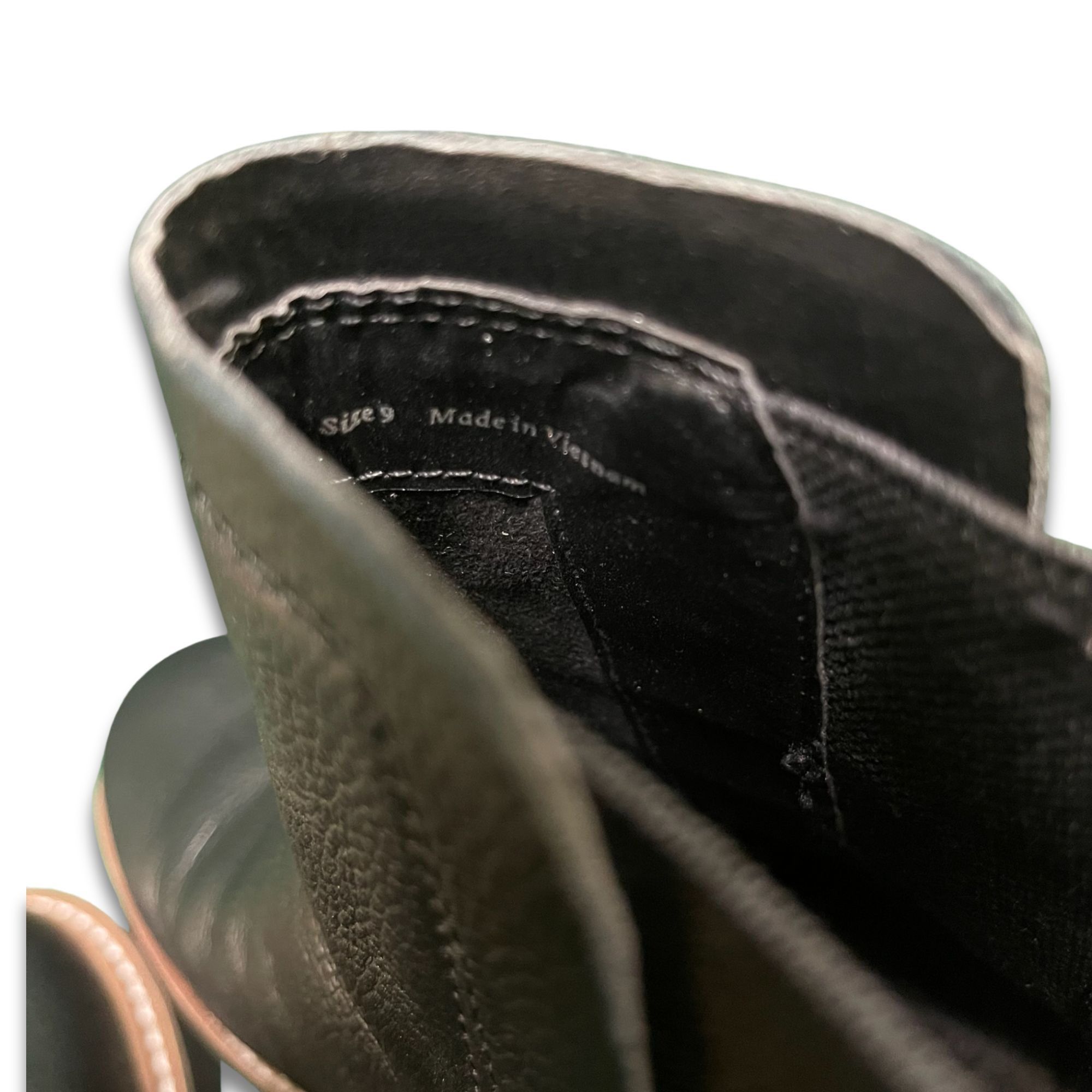 Dolce Vita DOLCE VITA Huey H2O Waterproof Black Leather Ankle Boots Siz Size US 9 / IT 39 - 5 Thumbnail