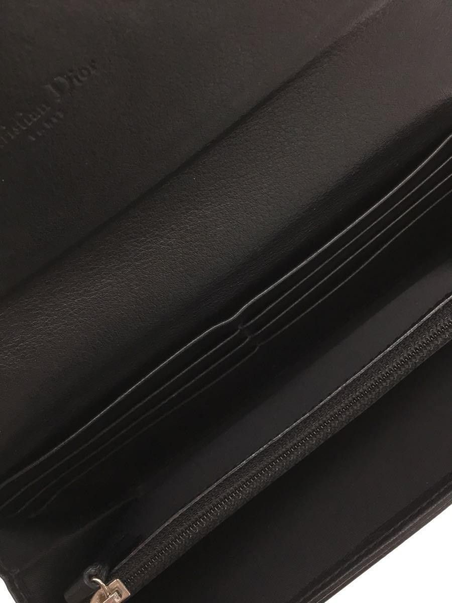 Dior Dior Enamel Long Wallet Black Size ONE SIZE - 6 Thumbnail