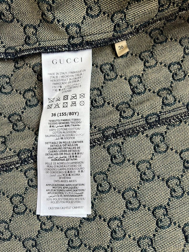 Gucci Gucci Full-print denim jacket size 36 2502-Nextarrow Size US XS / EU 42 / 0 - 5 Thumbnail
