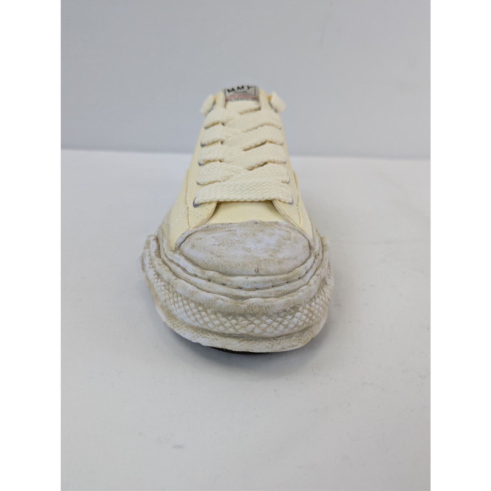 Maison MIHARA YASUHIRO o1rshd1 Peterson 23 OG Sole Canvas Low-Top Sneaker in White Size US 8 / EU 41 - 14 Thumbnail