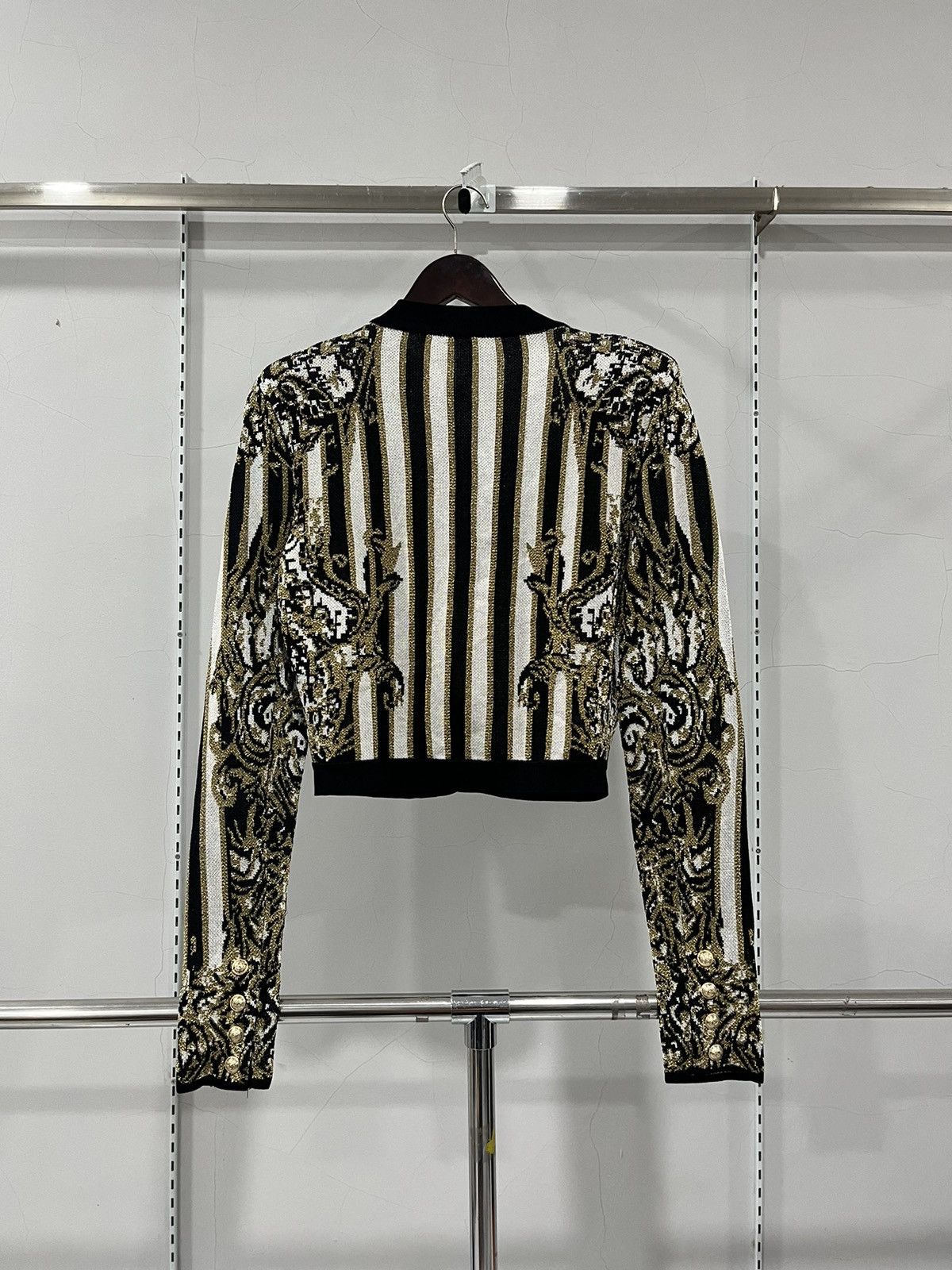 Balmain Balmain Paris Jacquard Woman Jacket Fall 2016 Size S / US 4 / IT 40 - 6 Thumbnail
