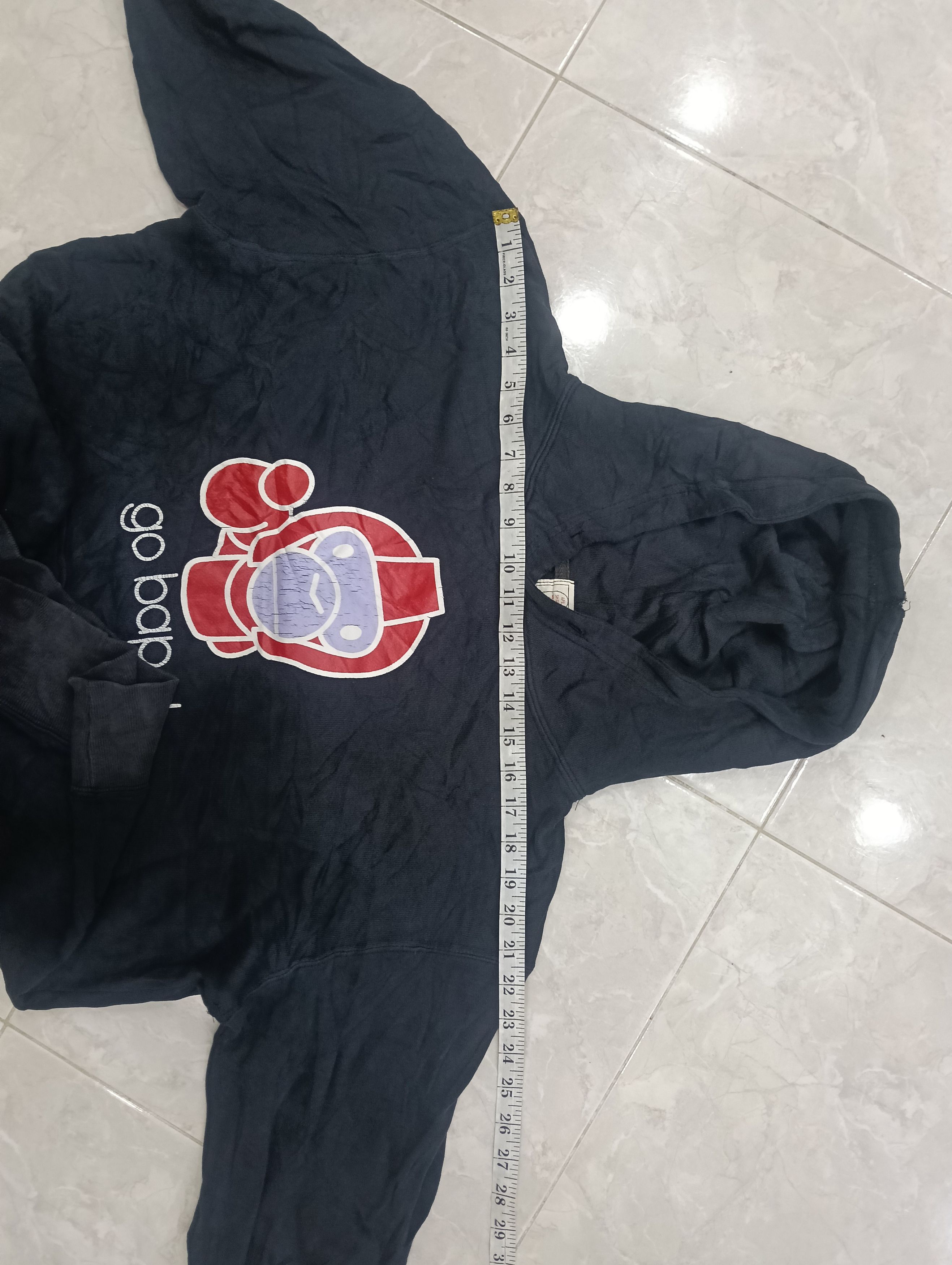 Japanese Brand Thrashed Hoodie Japan Brand Size US XL / EU 56 / 4 - 19 Thumbnail