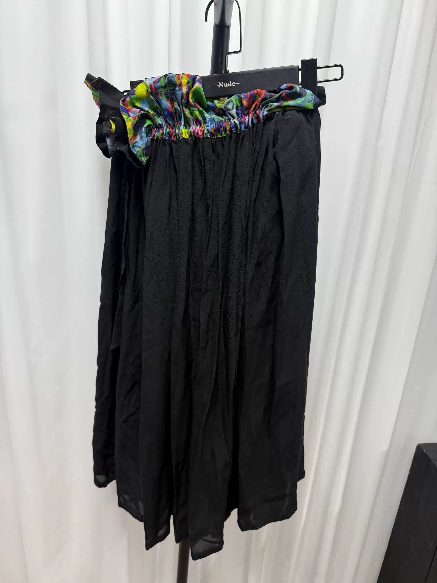 Yohji Yamamoto Yohji Yamamoto Silk Tulle Apron Size 26" / US 2 / IT 38 - 1 Thumbnail