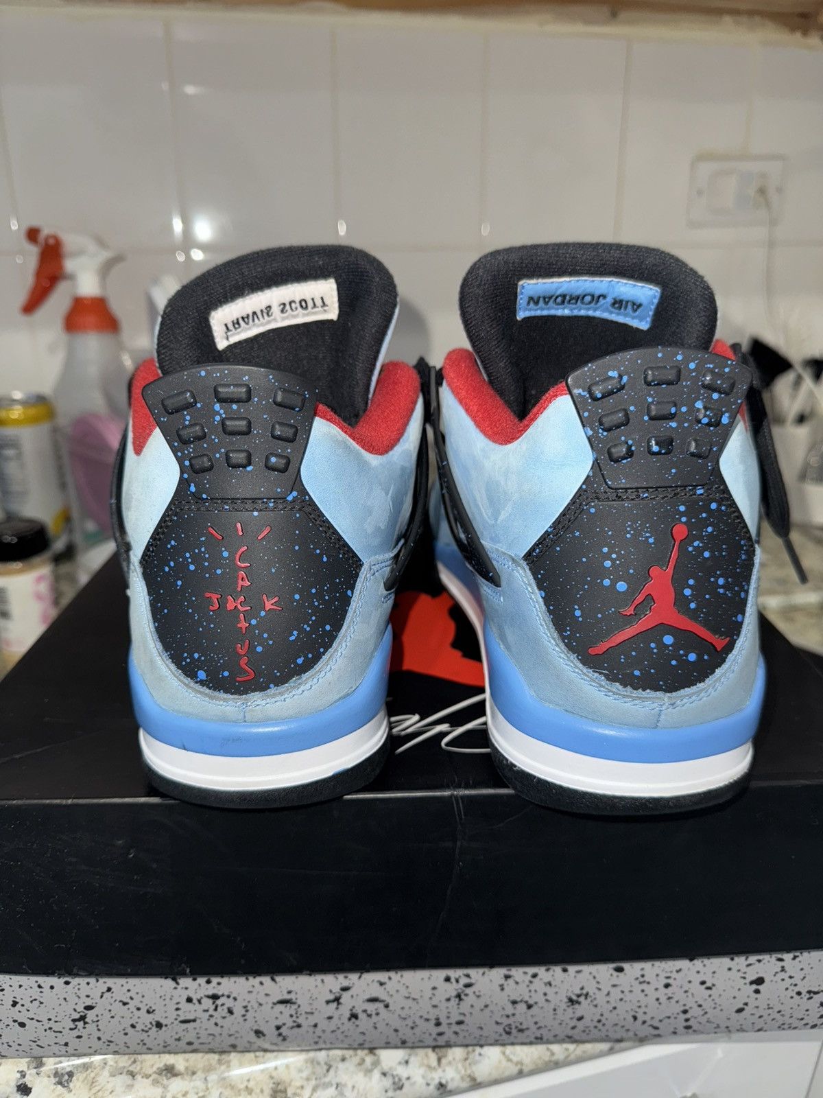 Nike × Travis Scott Nike x Travis Scott Air Jordan 4s Size US 10.5 / EU 43-44 - 3 Thumbnail
