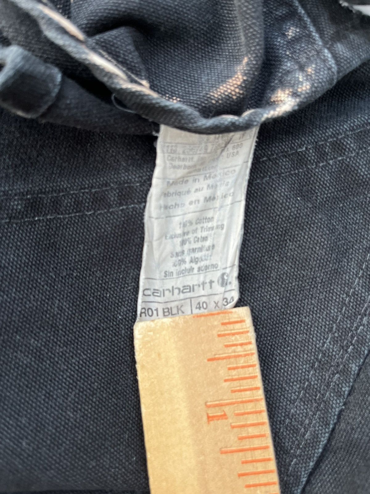 Carhartt × Vintage Custom Carhartt RO1 Overall Distressed Thrashed Patchwork Size US 42 / EU 58 - 6 Thumbnail
