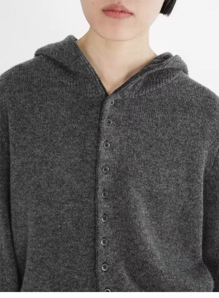 Other 100% Cashmere Winter Autumn Gray Casual Cardigan Sweater Size S / US 4 / IT 40 - 4 Thumbnail