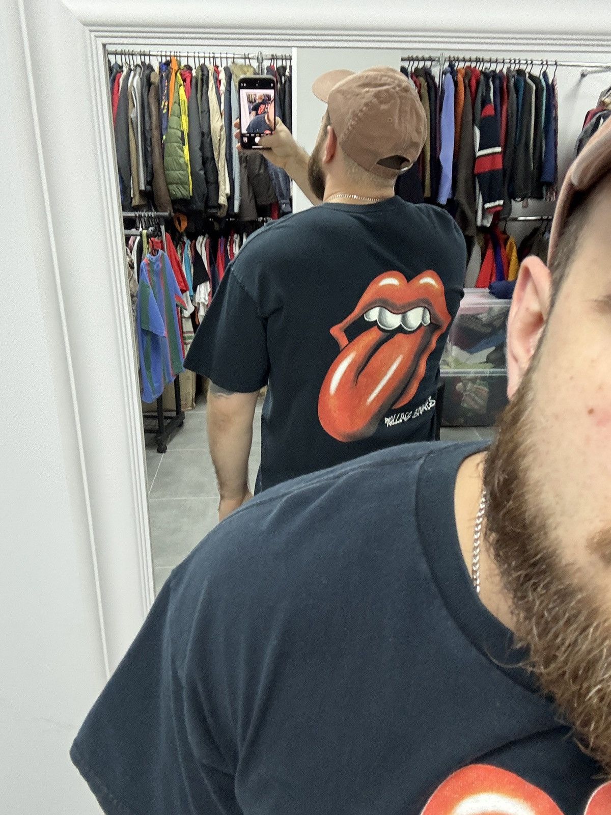 Band Tees × The Rolling Stones × Vintage Vintage Rolling Stones T-Shirt Size XL Size US XL / EU 56 / 4 - 3 Thumbnail