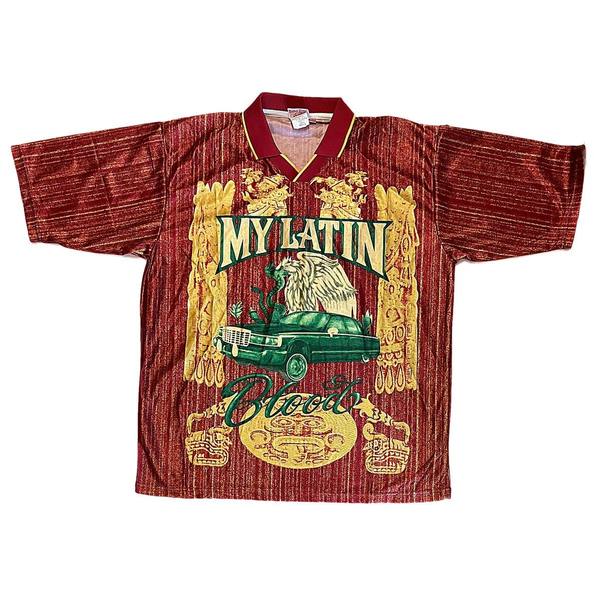 Vintage Vintage My Latin Blood Jersey Size US XL / EU 56 / 4 - 1 Thumbnail