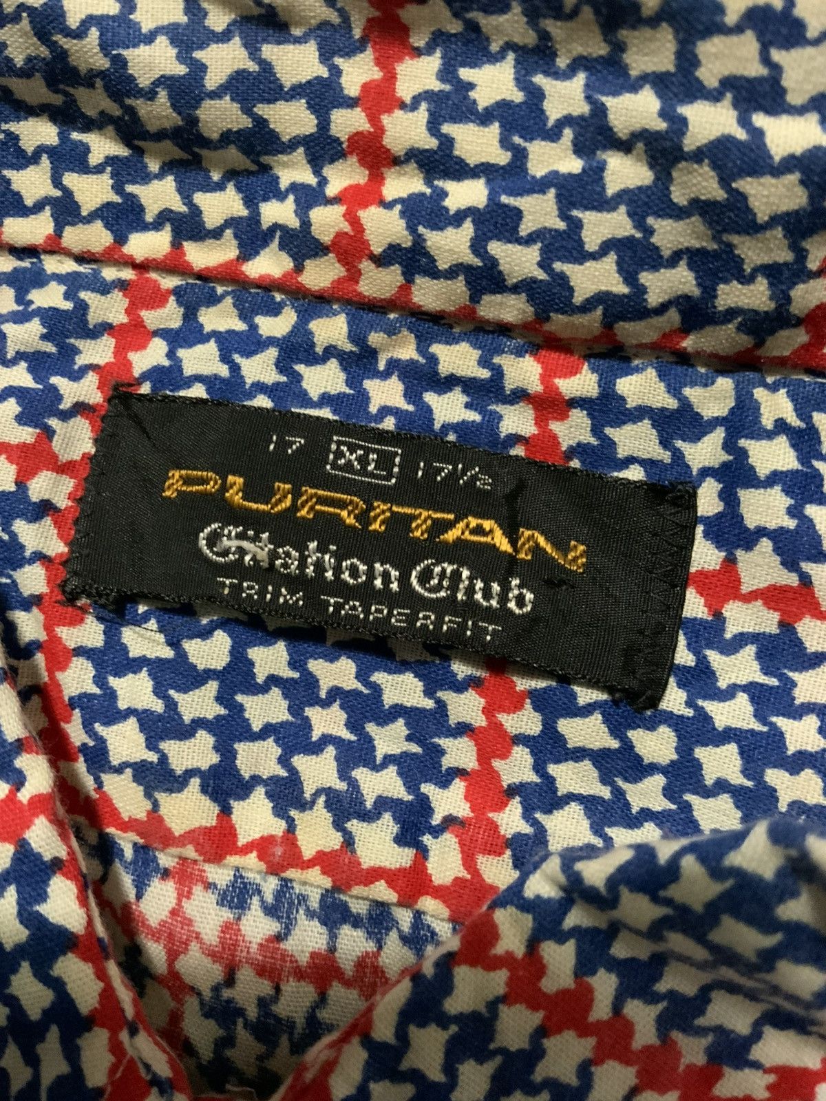 Puritan Vintage 60s Puritan Citation Club Rockabilly Button Shirt Size US XL / EU 56 / 4 - 7 Thumbnail