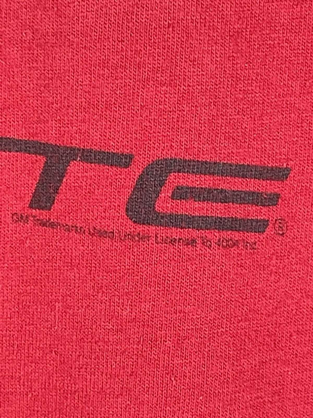 Chevrolet × Vintage Red Vintage Retro 90s T shirt Tee Corvette Big Logo Size US XL / EU 56 / 4 - 6 Thumbnail