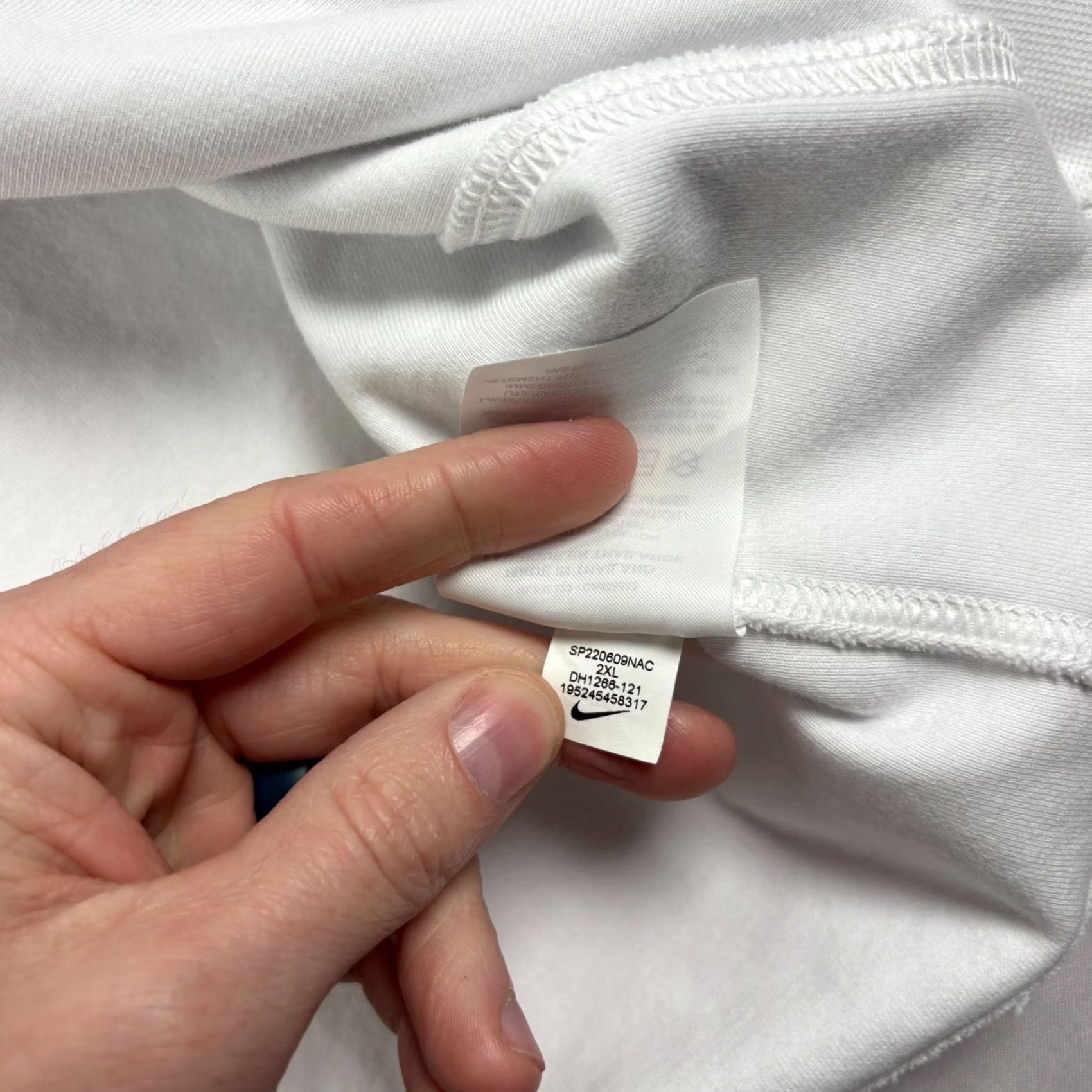Nike Nike Golf Sweatshirt Mens 2XL White Striped Blade Collar Pullover Dri Fit Size US XXL / EU 58 / 5 - 7 Thumbnail