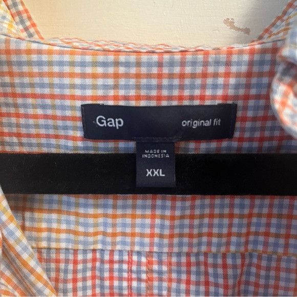 Gap Gap Mens Original Fit Button Down Shirt Long Sleeve XXL Size US XXL / EU 58 / 5 - 5 Thumbnail