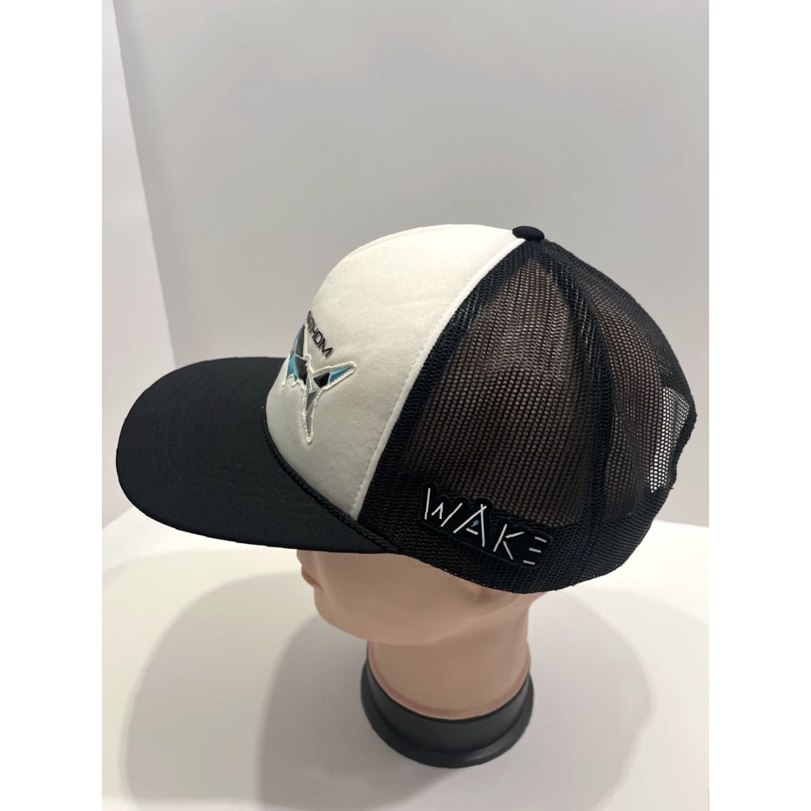 Vintage Fathom Wake Trucker Hat Dee Jay Silver Co-Lab Size ONE SIZE - 2 Thumbnail