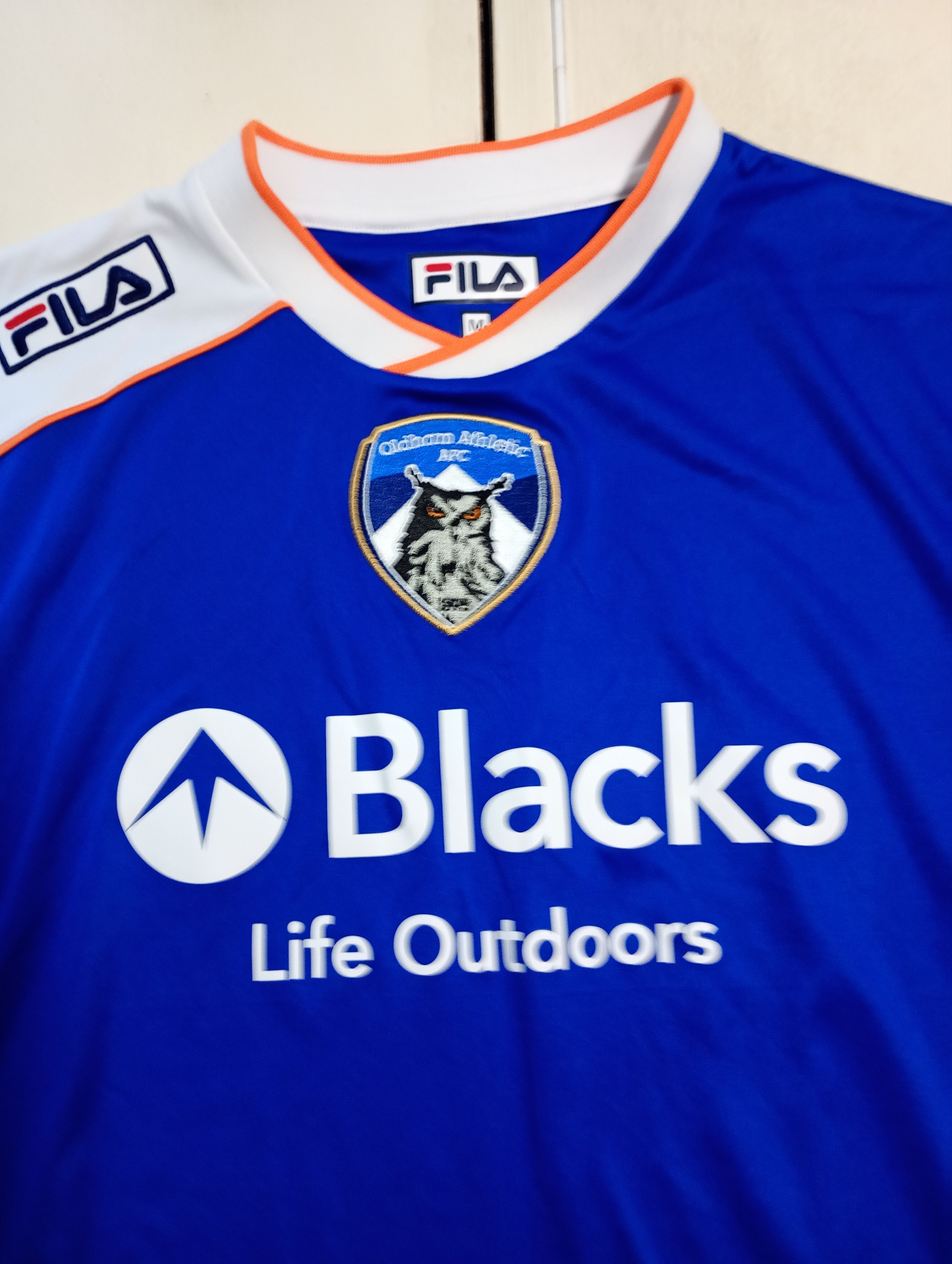 Fila Fila Oldham Athletic FC Home Jersey 2013-2014 Size US M / EU 48-50 / 2 - 8 Thumbnail
