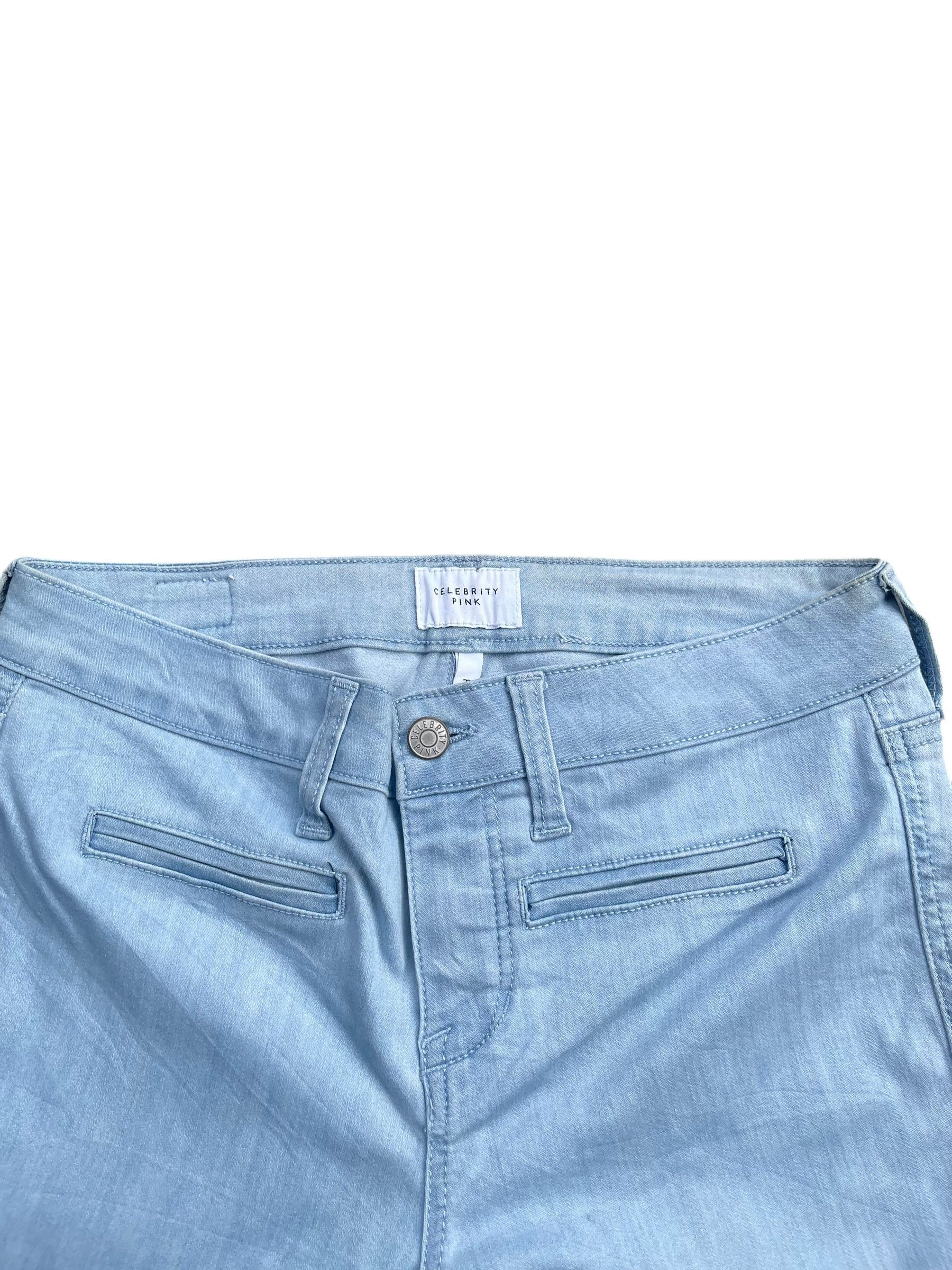 Japanese Brand Celebrity Pink Flare Denim Size 30" / US 8 / IT 44 - 3 Thumbnail