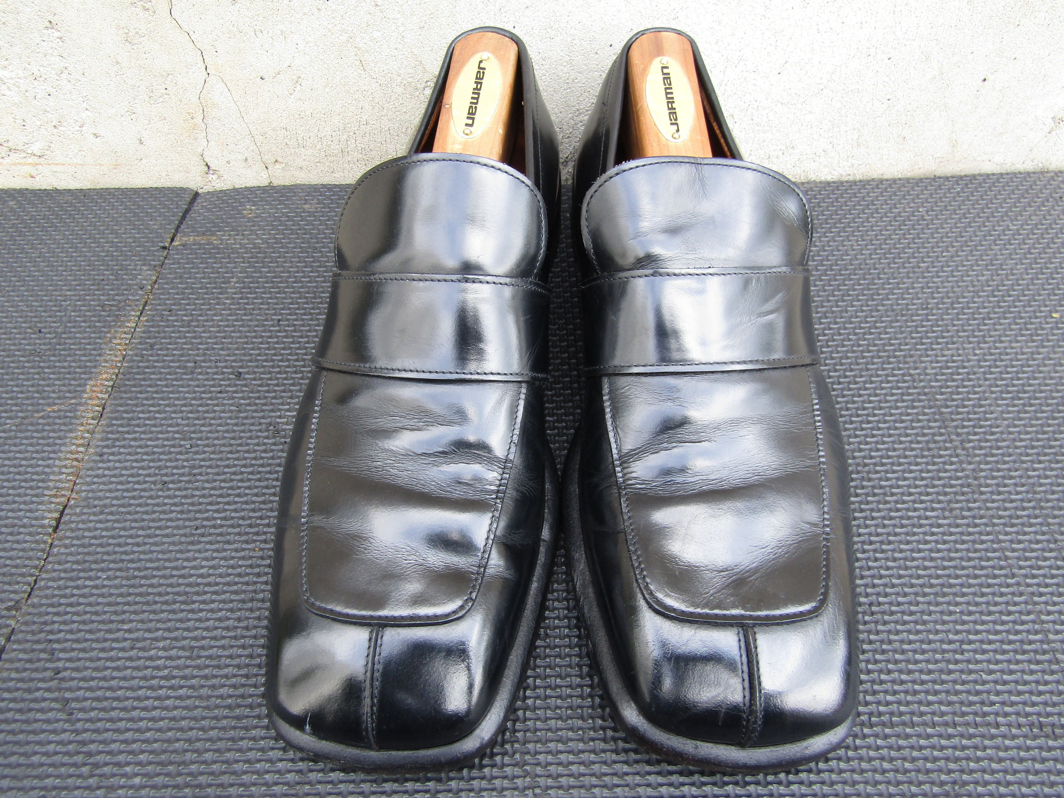 Gucci GUCCI Black Leather Slip On Tom Ford Era Loafers Mens Size US 7 / EU 40 - 2 Thumbnail