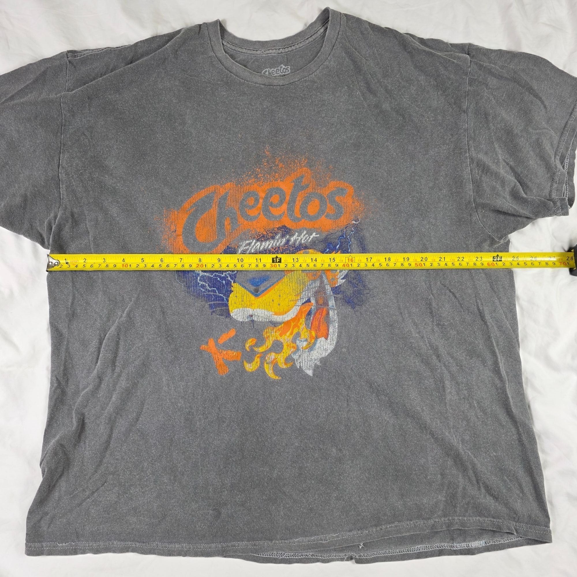 Other Cheetos Flamin Hot Mens T Shirt Size 2XL Gray Graphic Shirt Size US XXL / EU 58 / 5 - 5 Thumbnail