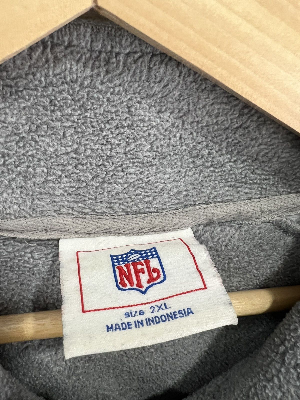Vintage Vintage Pittsburgh Steelers Fleece sweater zip nfl xxl Size US XXL / EU 58 / 5 - 3 Thumbnail